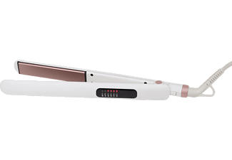 OHMEX OHM-HSY-958 - Glätteisen (Weiss/Rosegold)