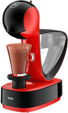 DE-LONGHI Infinissima EDG260.R - Machine à café à capsules (Rouge)