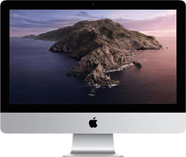 APPLE iMac (2020) - All-in-One-PC (21.5 ", 256 GB SSD, Silber)