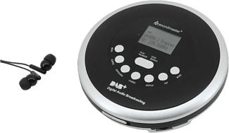 SOUNDMASTER CD9290SW - CD-Player (Schwarz/Silber)