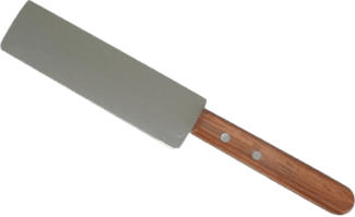 NOUVEL 800.001 - Raclettemesser (Silber/Braun)