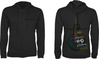 GAYA Call of Duty: Cold War Zipper Hoodie "Protect" - Sweat (Noir)