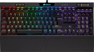 CORSAIR K70 RGB MK.2 Low Profile - Gaming Tastatur (Schwarz)