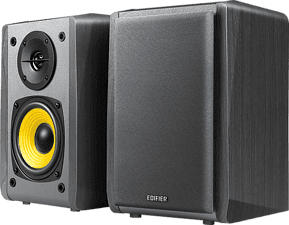 EDIFIER R1010BT - Bluetooth Lautsprecher (Schwarz/Gelb)
