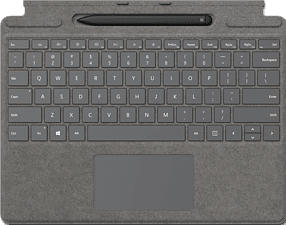 MICROSOFT Surface Pro X Signature Keyboard + Slim Pen - Tastiera e penna digitale (Platino)