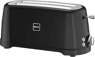 NOVIS T4 - Grille-pain (Argent/Noir)