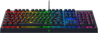RAZER BlackWidow V3 Green Switch DE - Tastiera da gioco (Nero)