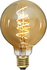 STAR TRADING E27 G95 DecoLed Spiral Amber - LED-Lampe/Glühbirne