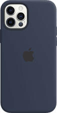 APPLE Silikon Case mit MagSafe - Schutzhülle (Passend für Modell: Apple iPhone 12/12 Pro)