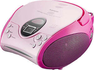 LENCO SCD-24 - Radio portatile (Rosa)