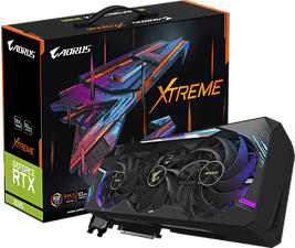 GIGABYTE AORUS GeForce RTX 3080 XTREME 10G - Grafikkarte