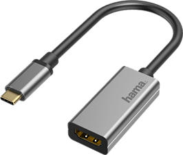 HAMA 200305 ADAPTER USB-C/HDMI 4K M/F ALU - Câble adaptateur USB-C/HDMI (Gris)