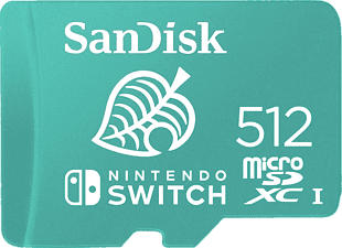 SANDISK microSDXC Card for Nintendo Switch - Scheda di memoria Micro SDXC (Blu)