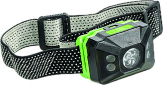 STEFFEN LED 210 - Faro (Nero/Verde)