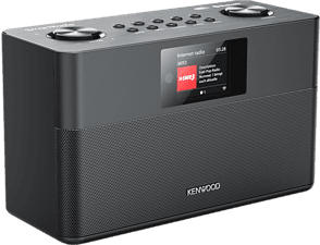 KENWOOD CR-ST100S-B - Internetradio (DAB, DAB+, FM, Internet radio, Schwarz)