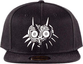 DIFUZED Zelda: White Majora's Mask - Casquette (Noir)