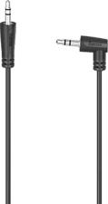 HAMA 200722 CABLE AUX3 M/M 0.5M - Audio-Kabel (Schwarz)