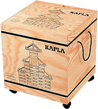 KAPLA Cofre 1000 - Blocchi di costruzione (Marrone)