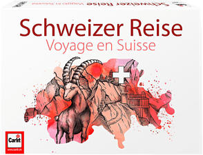 CARLIT Schweizer Reise - Gesellschaftsspiel (Mehrfarbig)