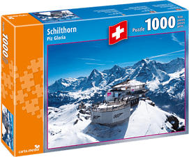 CARTA MEDIA Schilthorn Piz Gloria - Puzzle (Multicolore)
