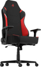 NITRO CONCEPTS X1000 - Chaise de jeu (Noir/Rouge)