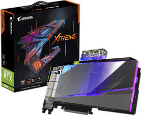 GIGABYTE AORUS GeForce RTX 3080 XTREME WATERFORCE WB 10G - Grafikkarte