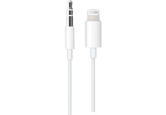 APPLE MXK22ZM/A - Lightning auf 3.5 mm Audiokabel (Weiss)