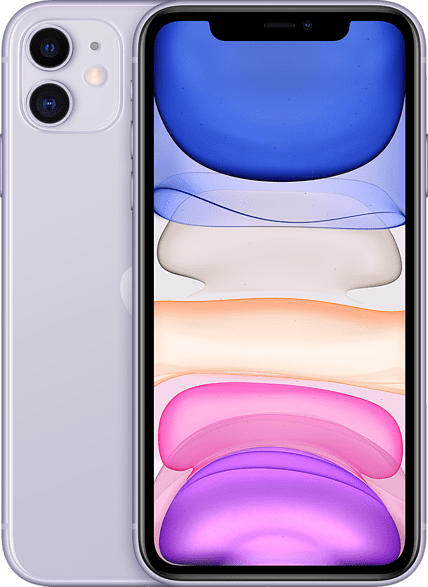 APPLE iPhone 11 NE 64 GB Violett Dual SIM