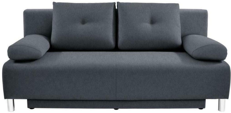 Boxspringsofa mit Bettfunktion und Bettkasten, Samt