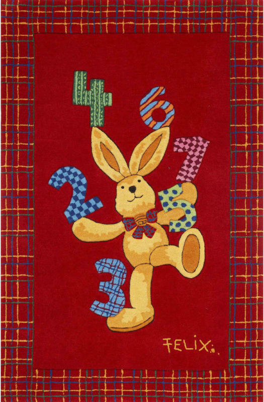 Kinderteppich Felix DER Hase