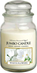 Jumbo Candle Duftkerze - White Flowers -