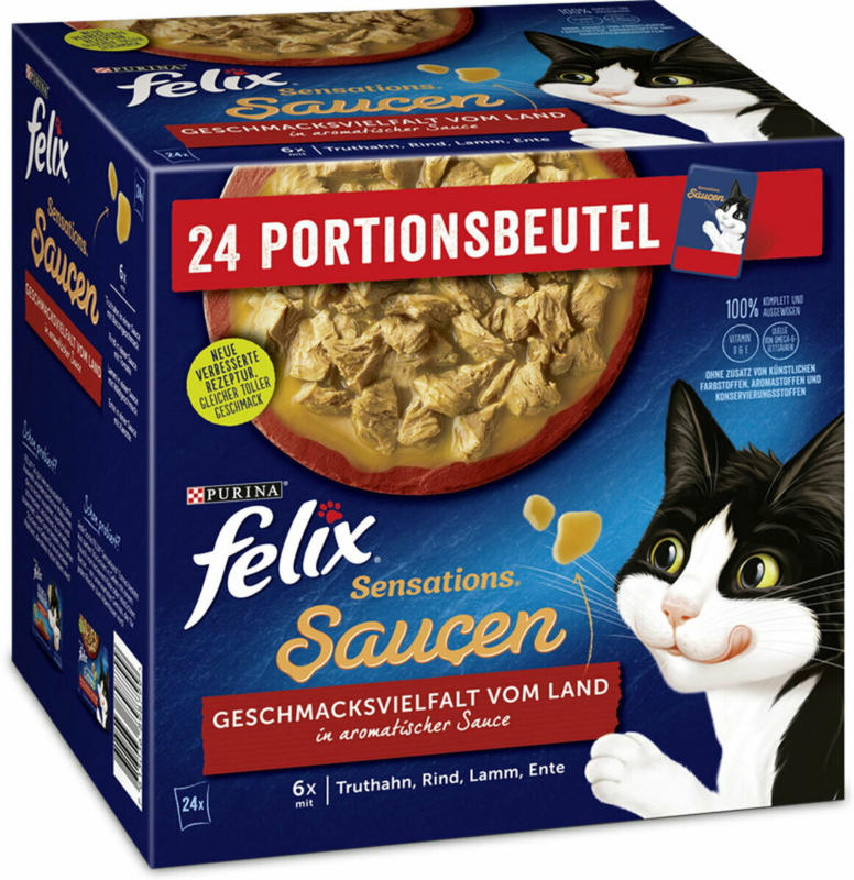 „Sensation Saucen“ vom Land, 24x85g, Portionsbeutel