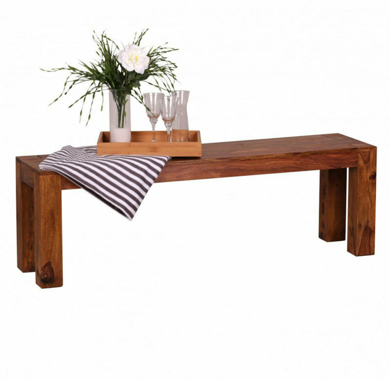 Esszimmer-Sitzbank „Sheesham“, 140x35 cm
