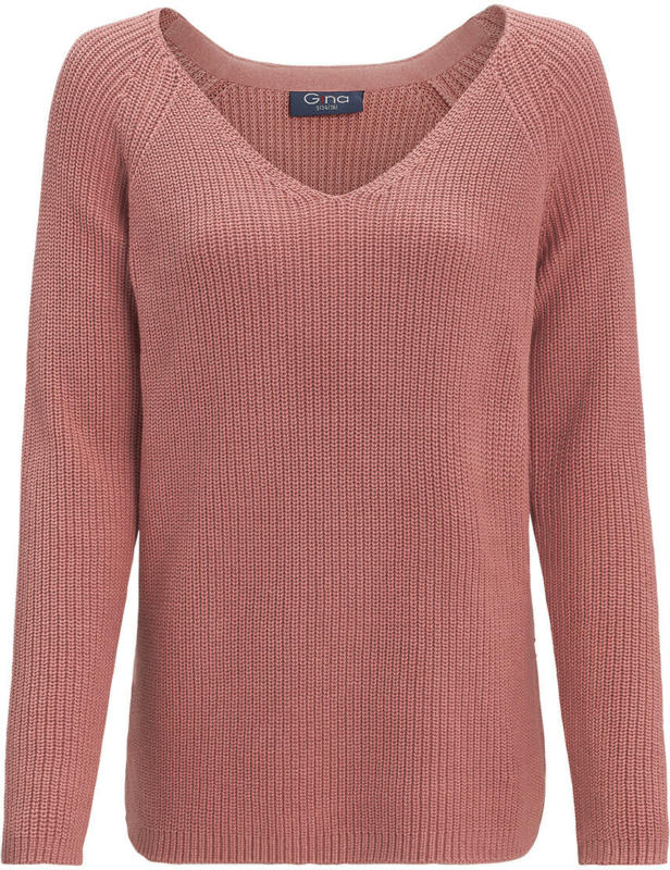 Damen Strickpullover mit V-Ausschnitt (Nur online)