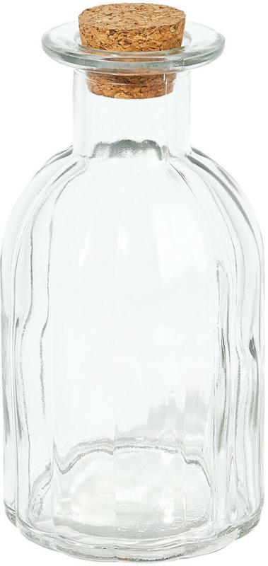 Deko-Glasflasche mit Korken (Nur online)