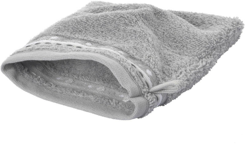 Waschhandschuh mit Jacquard-Bordüre (Nur online)