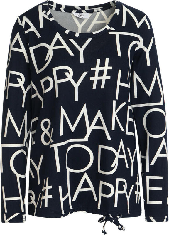 Damen Langarmshirt mit Allover-Motiv (Nur online)