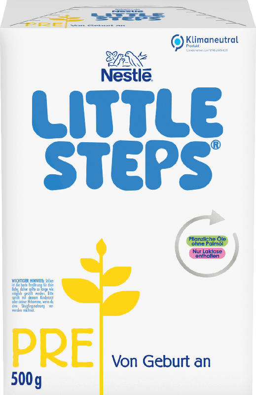 Nestlé Little Steps Anfangsmilch Pre von Geburt an