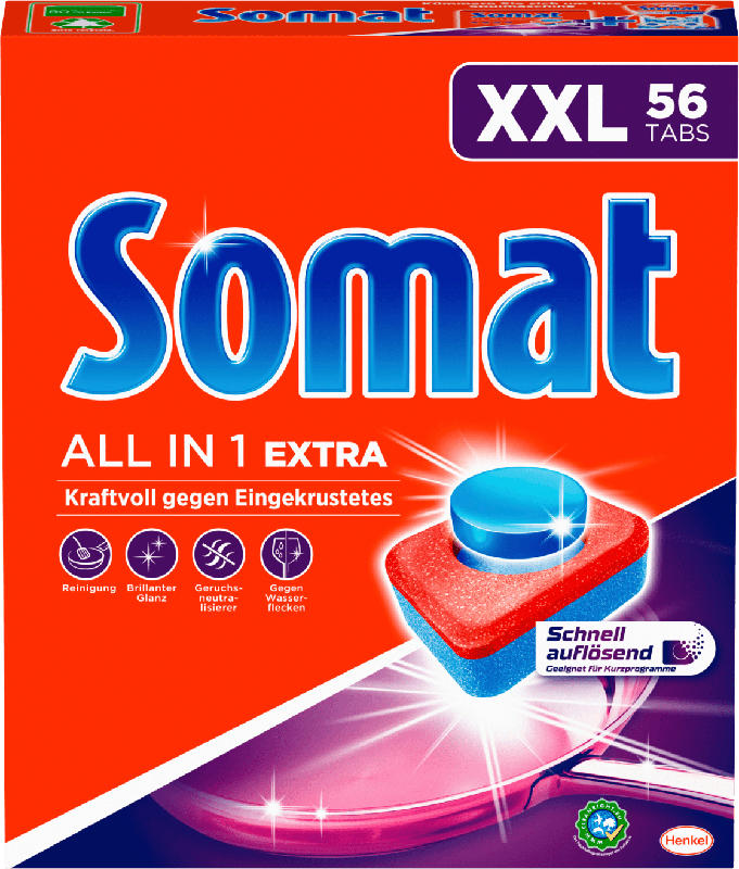 Somat Spülmaschinen-Tabs All in 1 Extra XXL