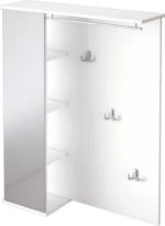 Möbelix Garderobe Pisa Weiß 90 cm