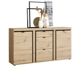 Sideboard Mit Soft-Close B: 167,3 cm Nyon, Eiche Dekor