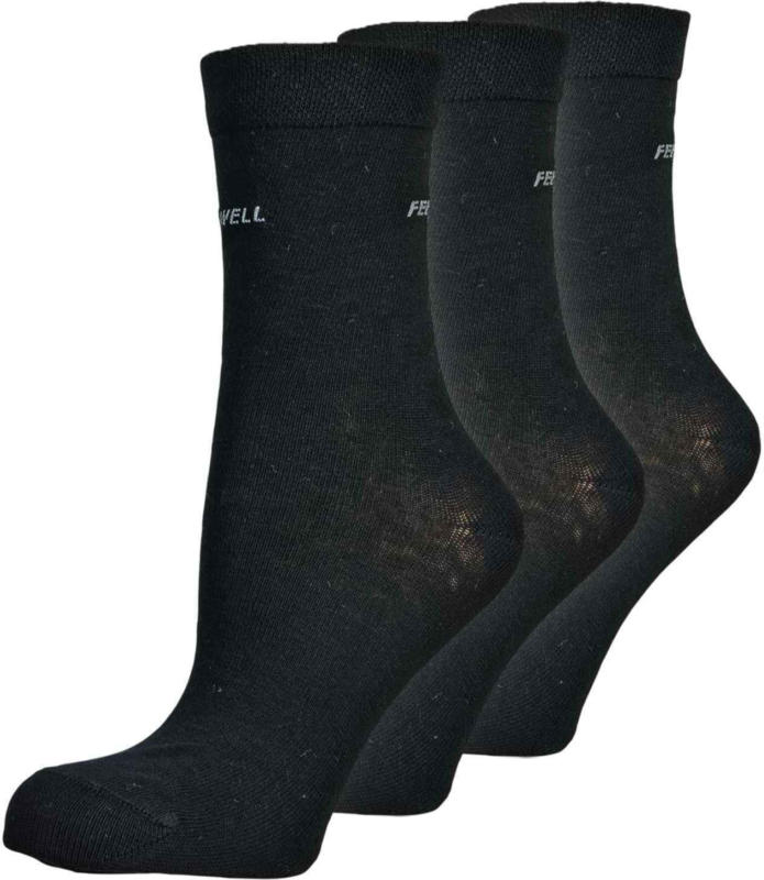 Calzini Feel Well per donna, 3 paia, T. 35/38 -