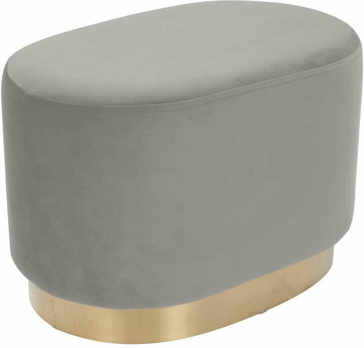 Hocker „Nano 410“, hellbraun/grau