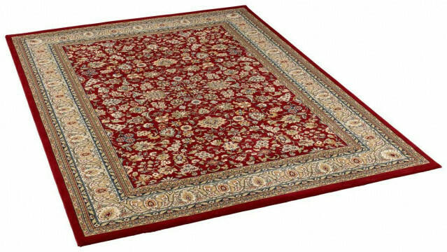 Teppich orientgemustert ca. 170 x 230 cm rot