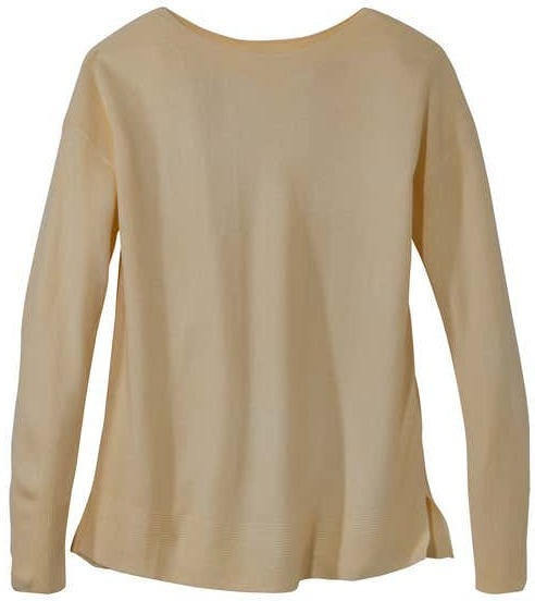 Damen-Pullover mit U-Boot-Ausschnitt