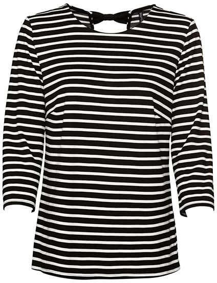 Damen-Shirt mit Schleife am Rücken