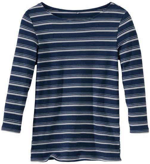 Damen-Shirt mit modischen Streifen