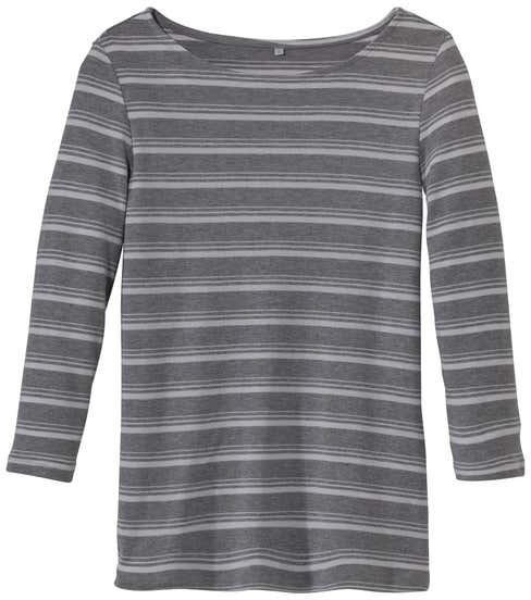 Damen-Shirt mit modischen Streifen