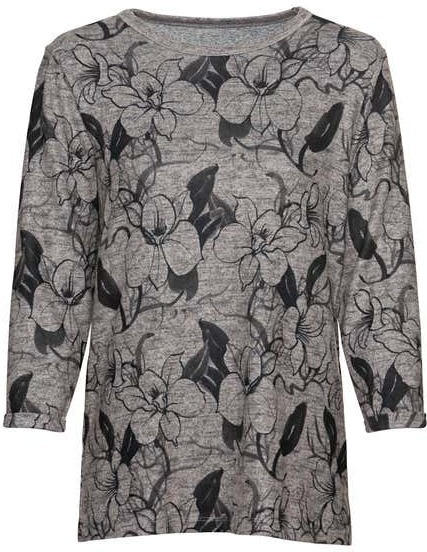 Damen-Sweatshirt mit floralem Design