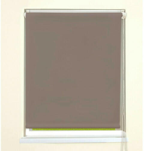 Rollo-Mini-TL Klebe/Klemm, taupe, ca. 45 x 150 cm